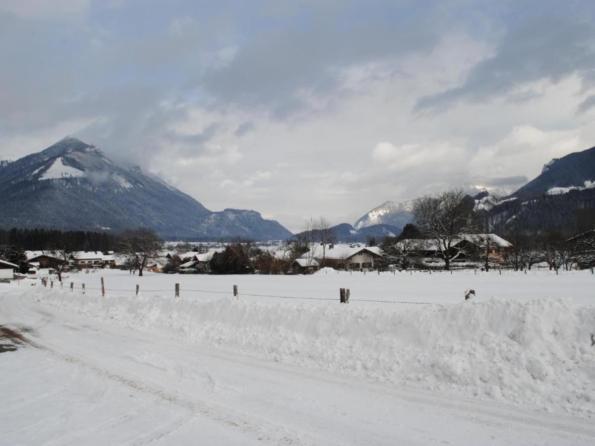 Premium-Chalet Achental Mit Kamin Und Sauna 施莱兴 外观 照片
